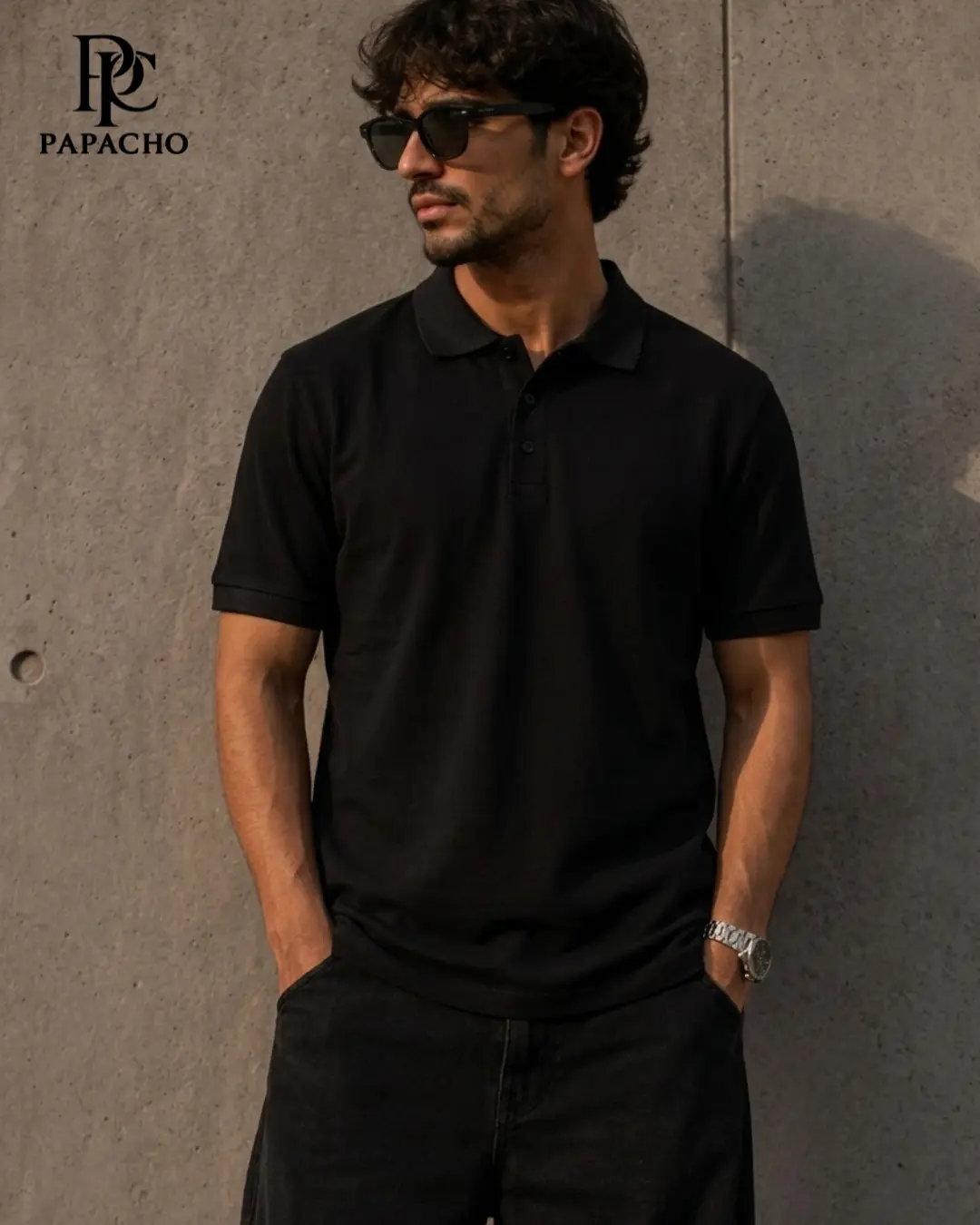 POLO CLASIC - BLACK