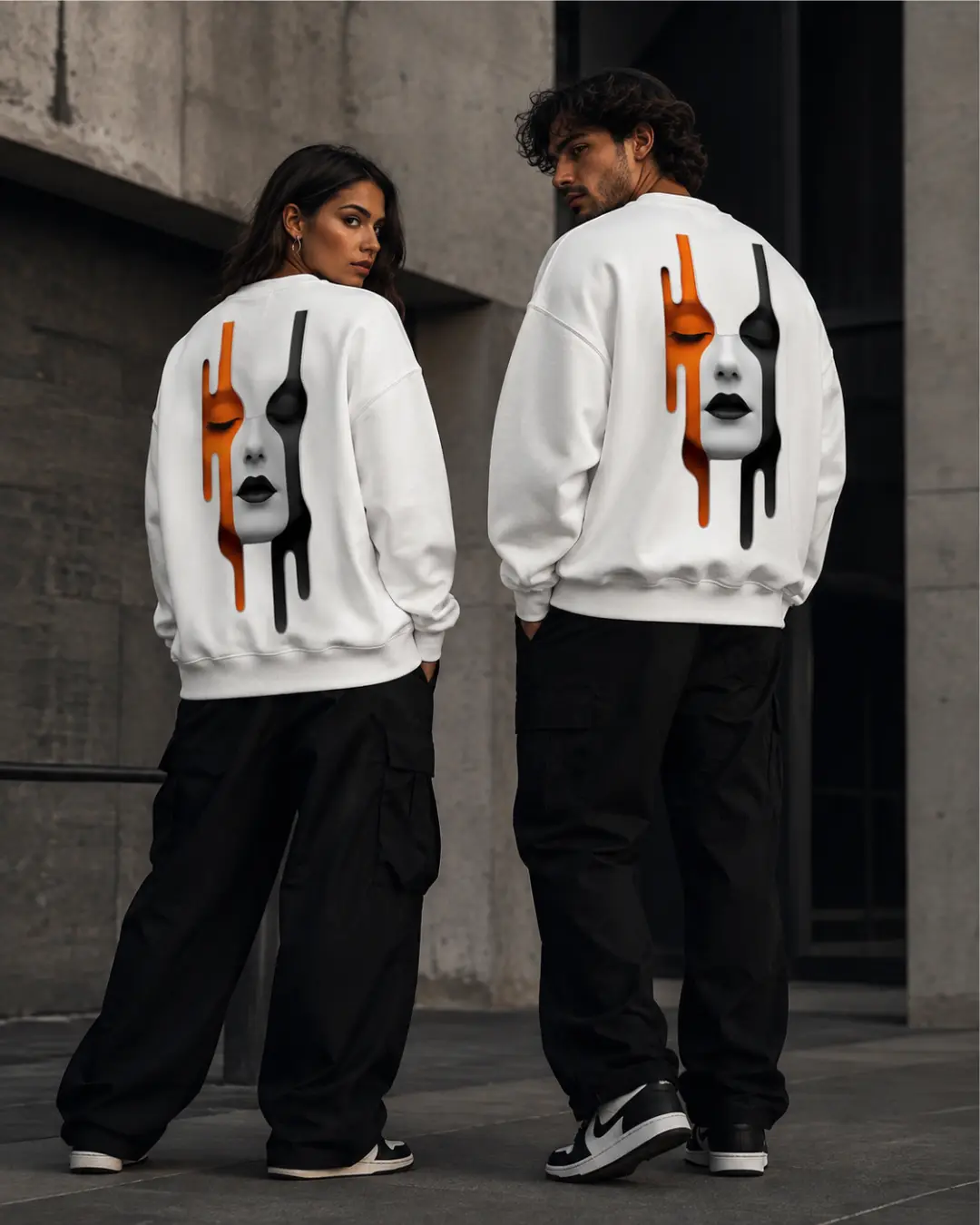 DUALITY - BUZO REGULAR CUELLO REDONDO
