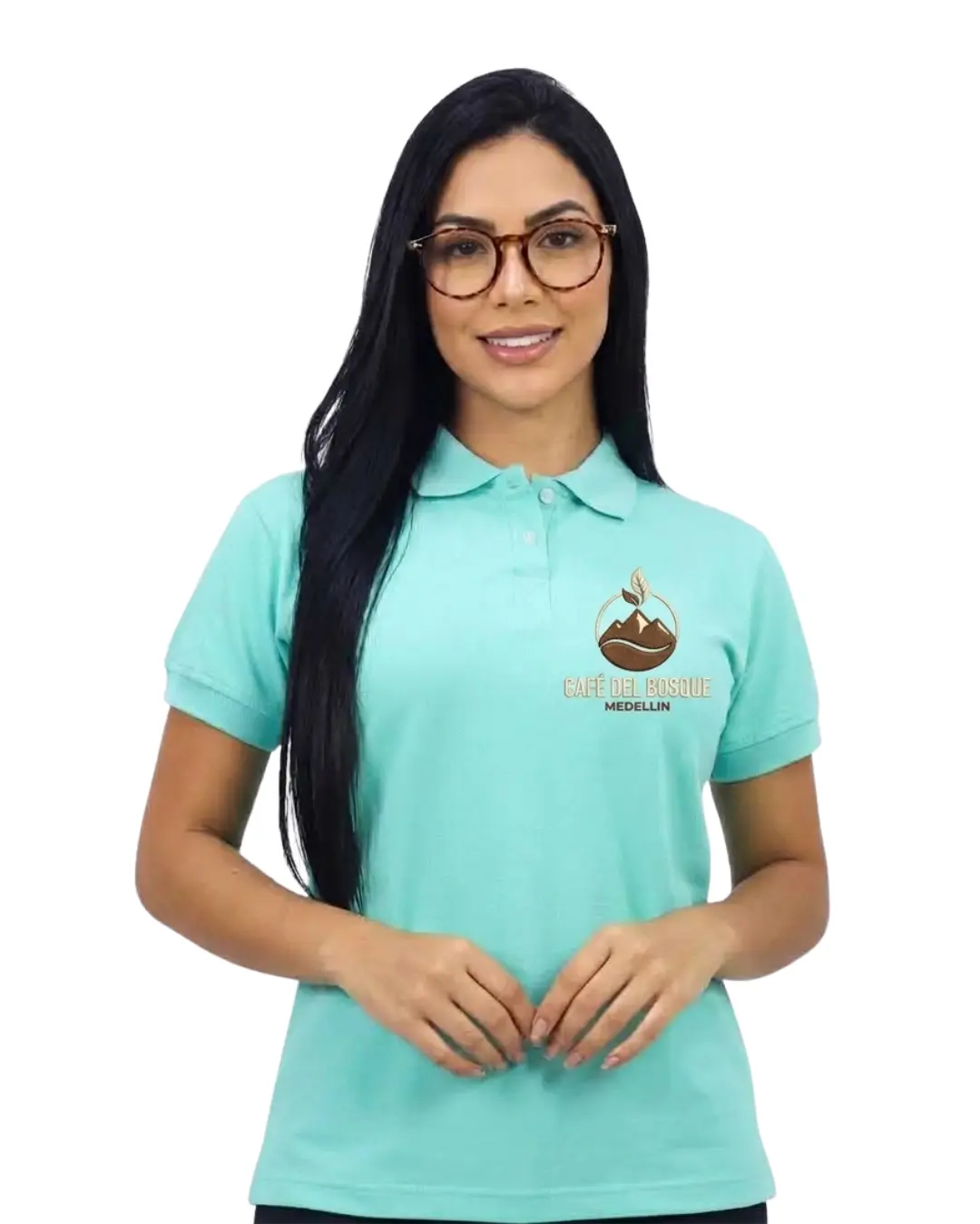 CAMISA POLO - VERDE MENTA