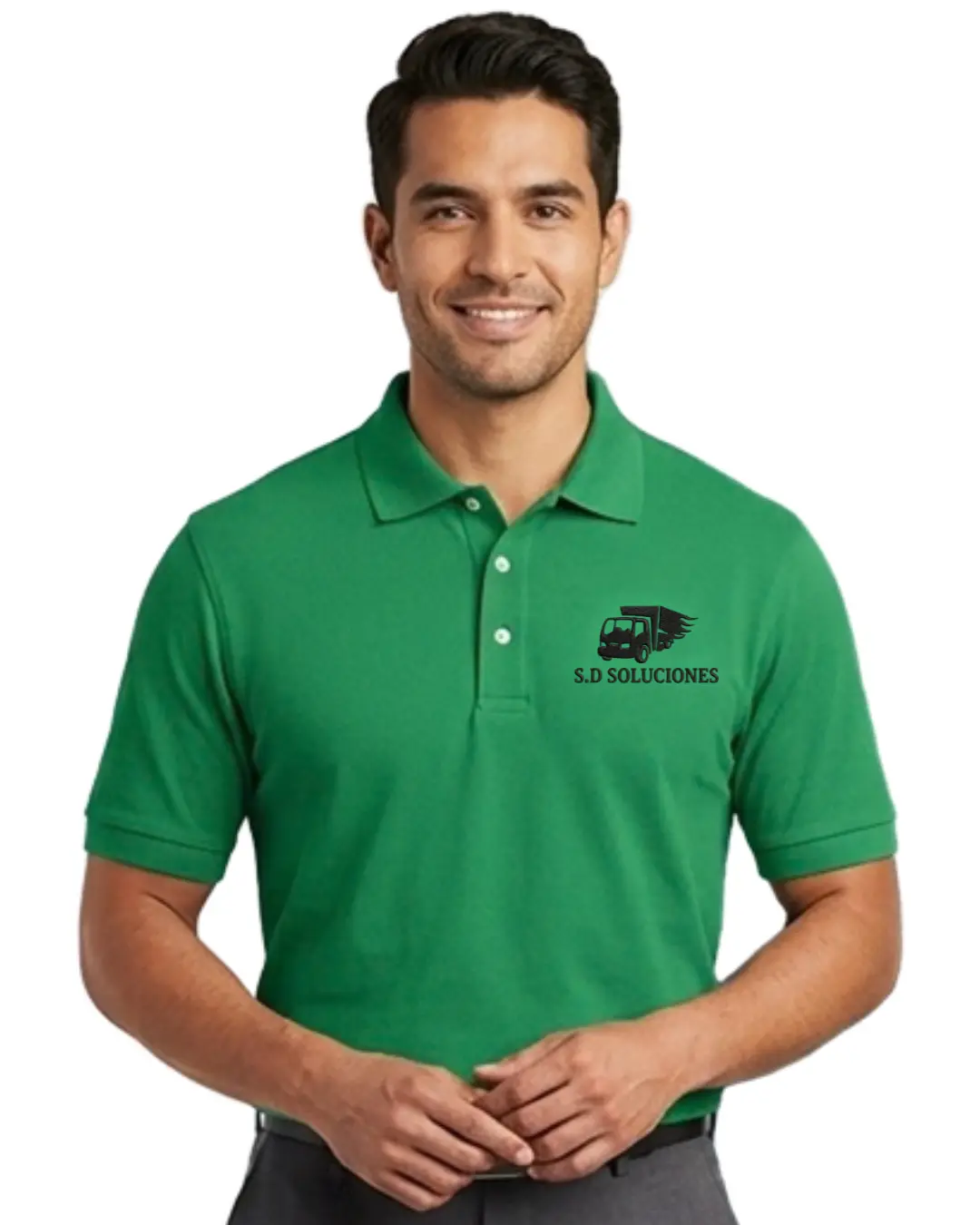 POLO VERDE OSCURO