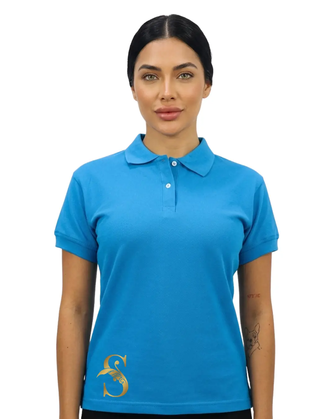 CAMISA POLO - TURQUESA