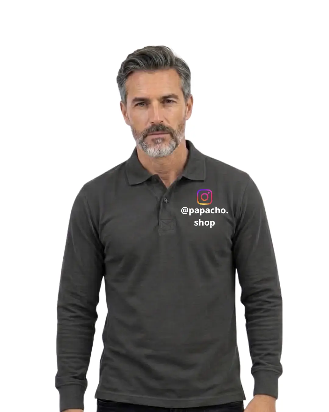 CAMIBUSO POLO - GRIS OSCURO