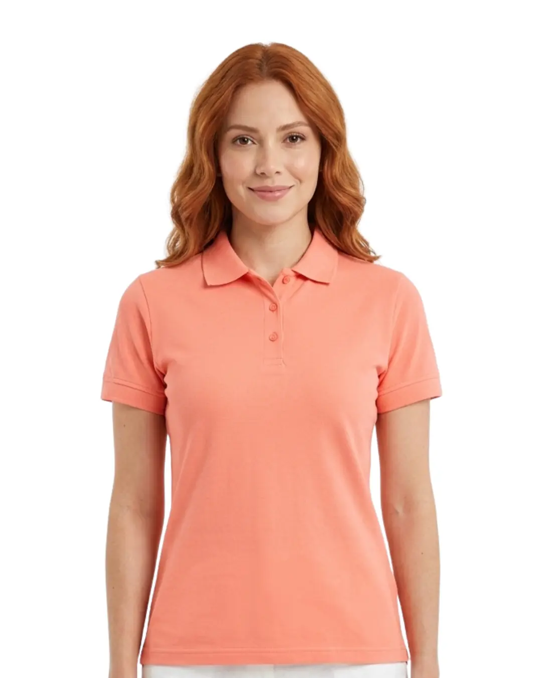 CAMISA POLO - NARANJA NEON